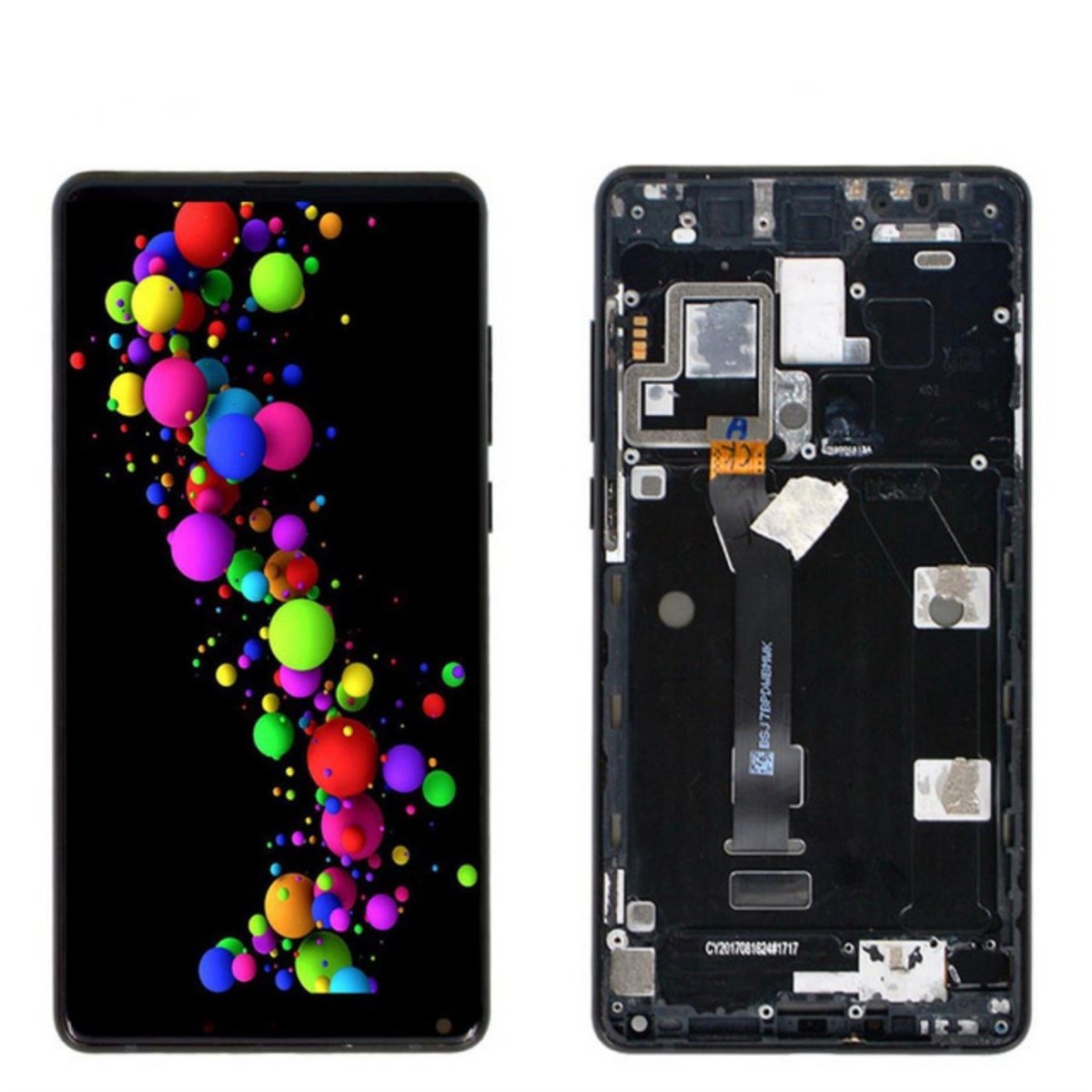 Xiaomi Mi Mix 2 Lcd Ekran Dokunmatik Siyah Çıtalı Servis