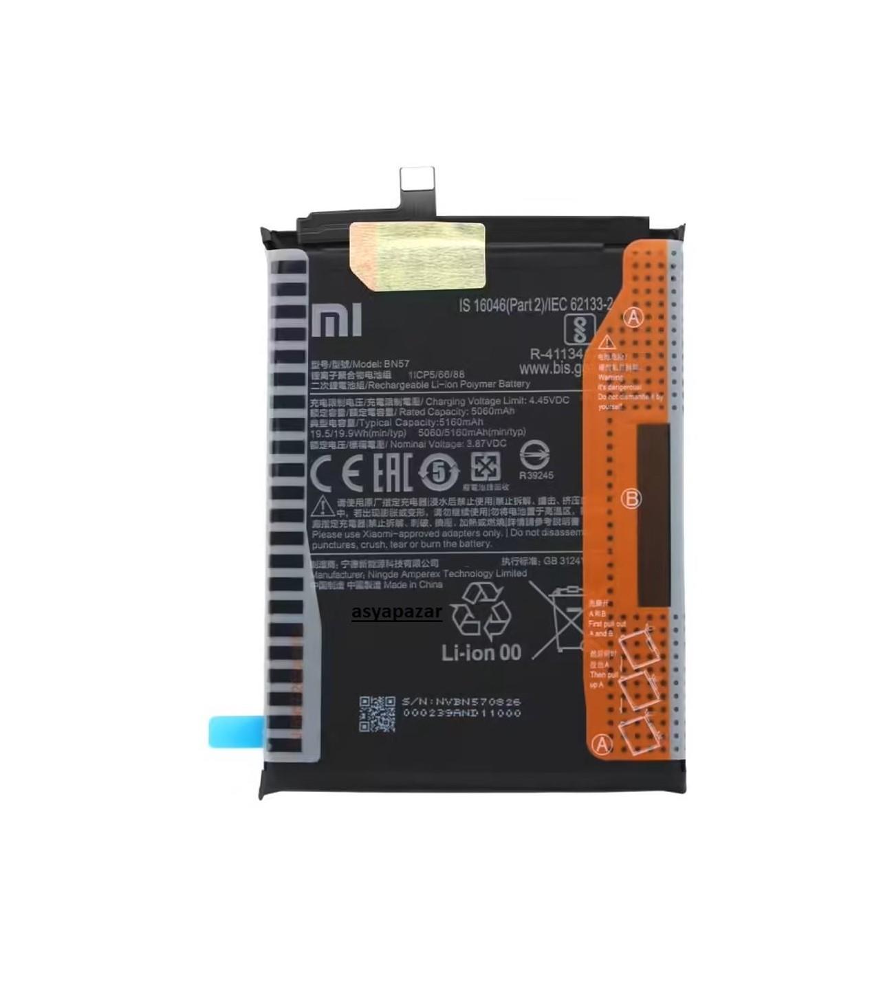 Xiaomi Poco X3 Pro Bn57 Batarya Pil