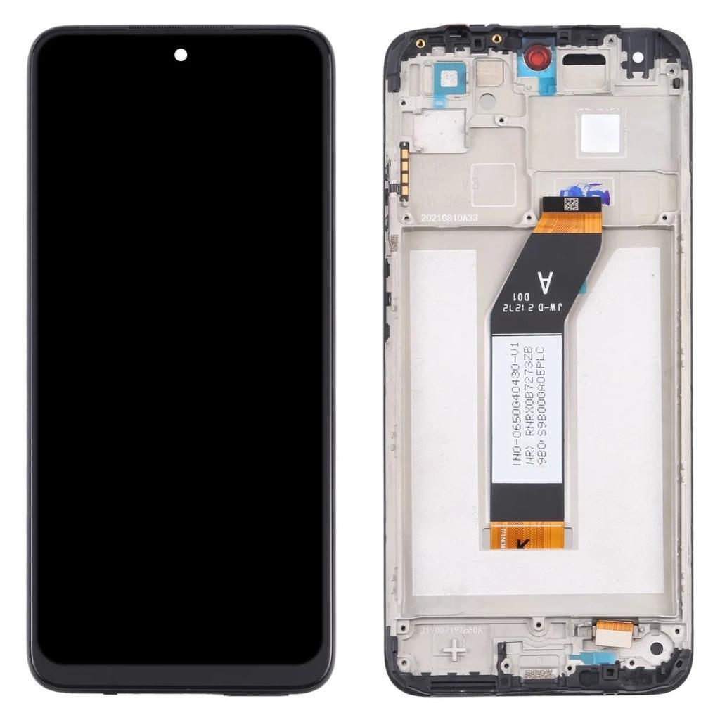 Xiaomi Redmi 10 Lcd Ekran Dokunmatik Siyah Çıtalı Servis