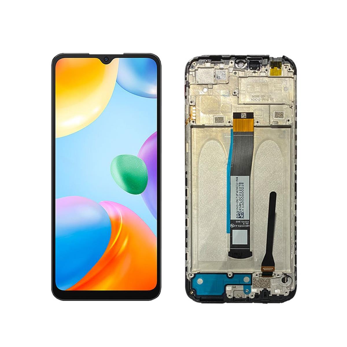 Xiaomi Redmi 10c Lcd Ekran Dokunmatik Siyah Çıtalı