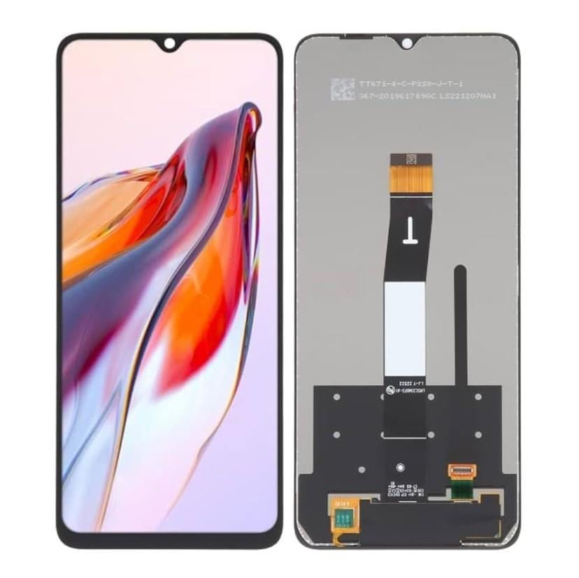 Xiaomi Redmi 12c Lcd Ekran Dokunmatik Siyah Çıtasız