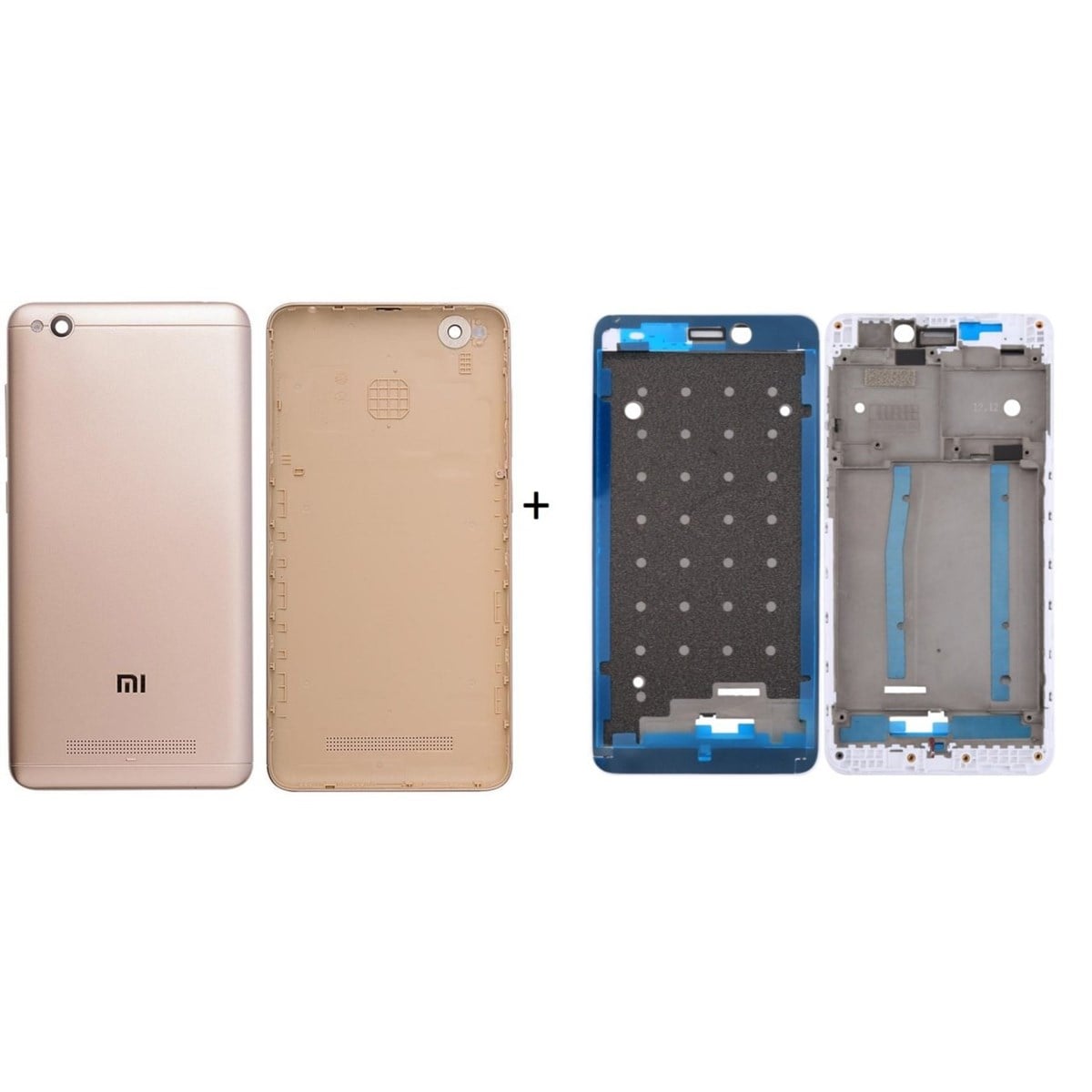 Xiaomi Redmi 4a Kasa Kapak Gold Çıtalı