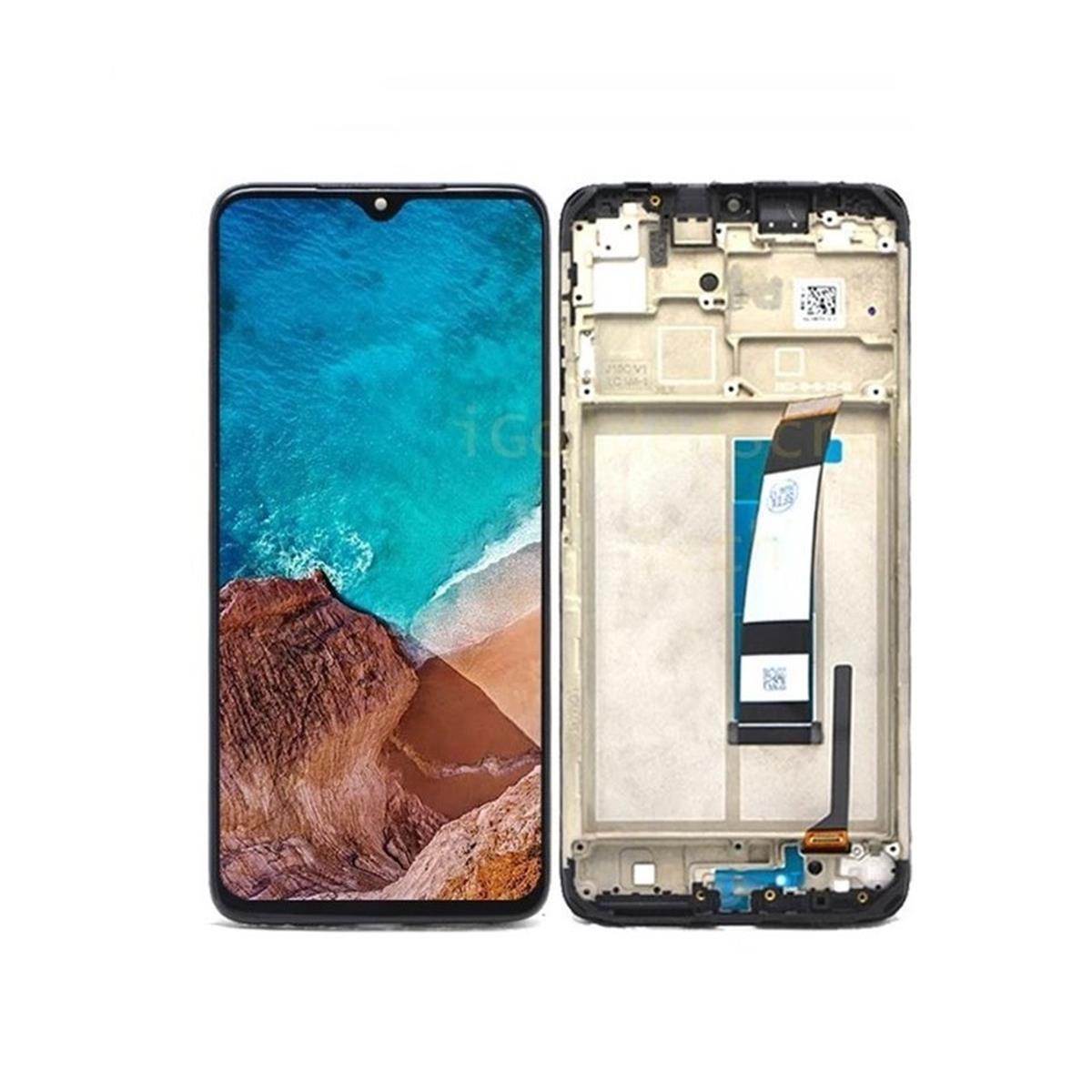 Xiaomi Redmi 9t Lcd Ekran Dokunmatik Siyah Çıtalı 