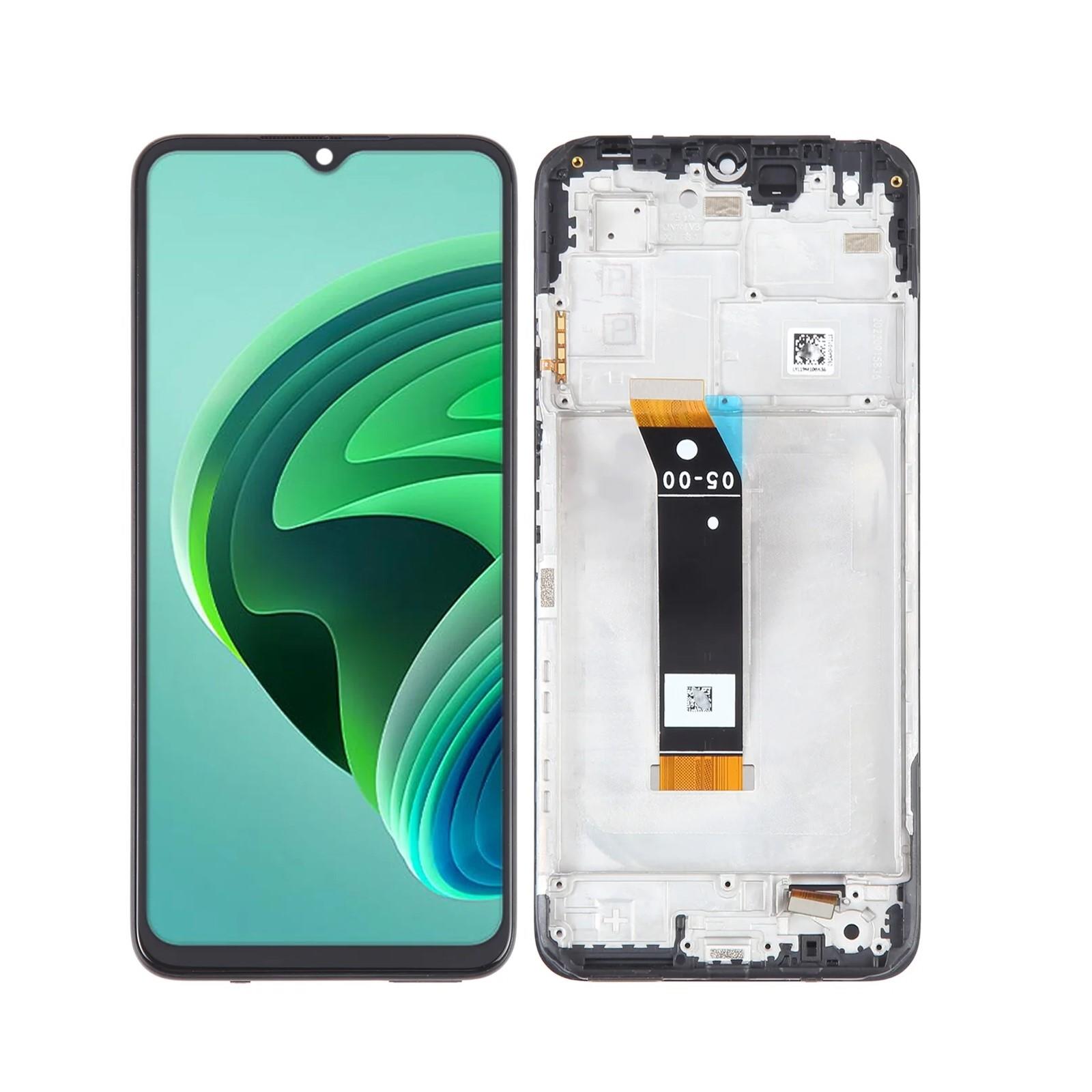 Xiaomi Redmi Note 11e Lcd Ekran Dokunmatik Siyah Çıtalı