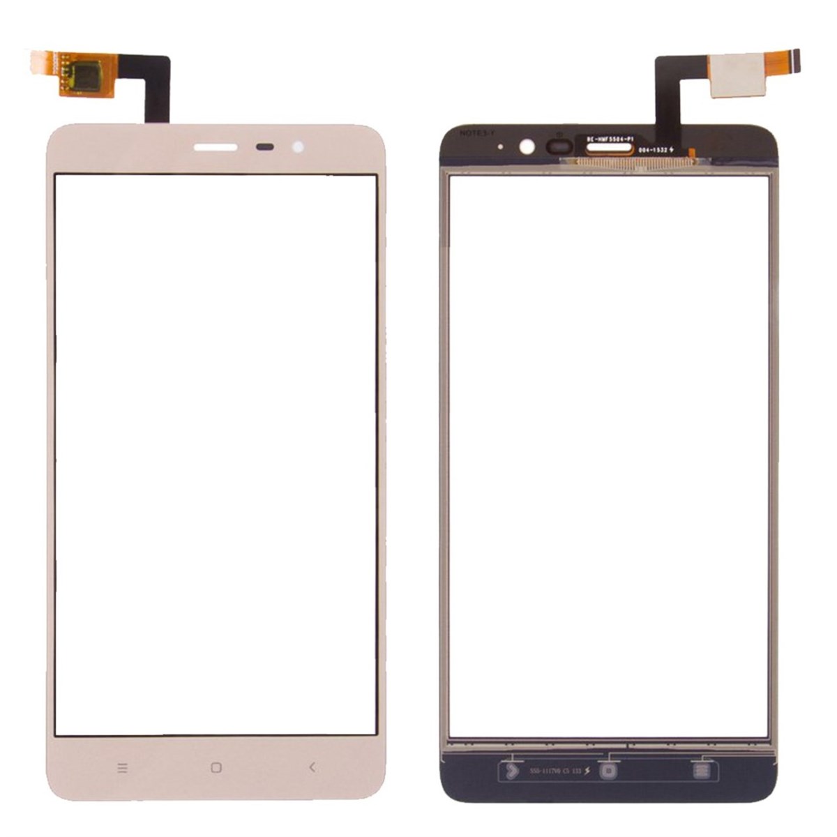 Xiaomi Redmi Note 3 Dokunmatik Touch Gold Çıtasız