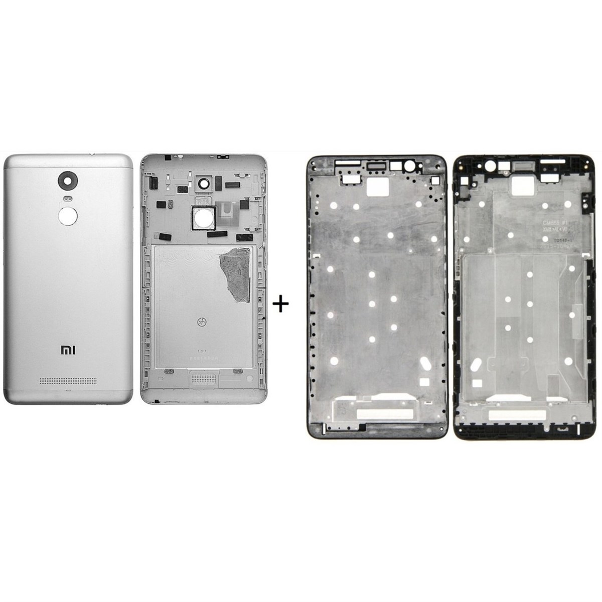 Xiaomi Redmi Note 3 Kasa Kapak Beyaz Çıtalı