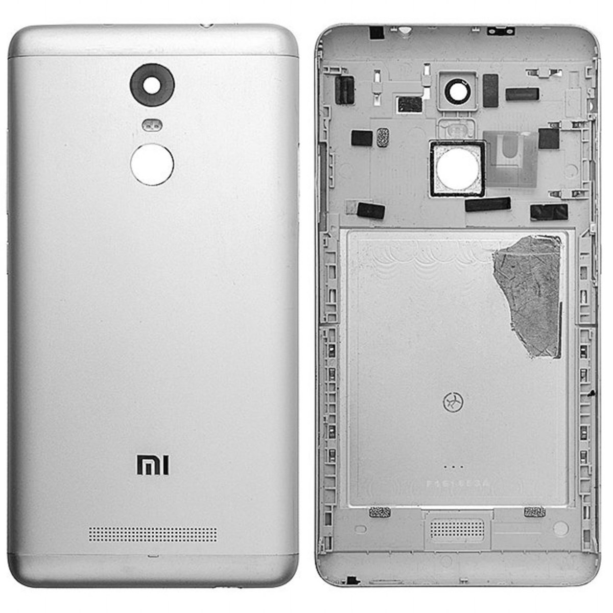 Xiaomi Redmi Note 3 Kasa Kapak Beyaz Çıtasız