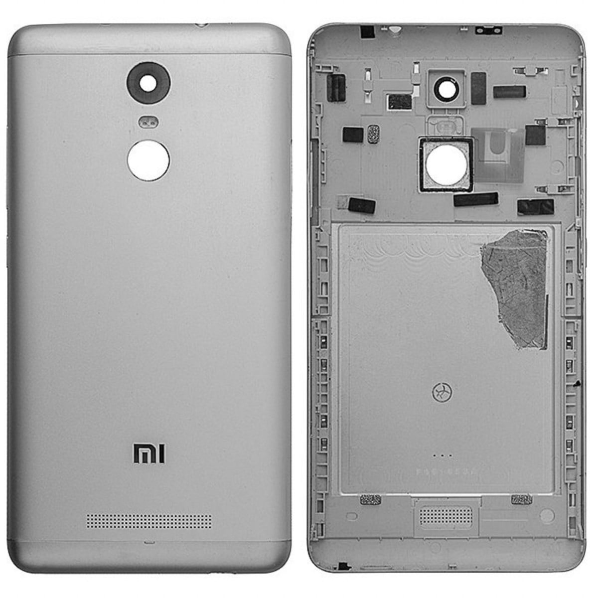 Xiaomi Redmi Note 3 Kasa Kapak Siyah Çıtasız