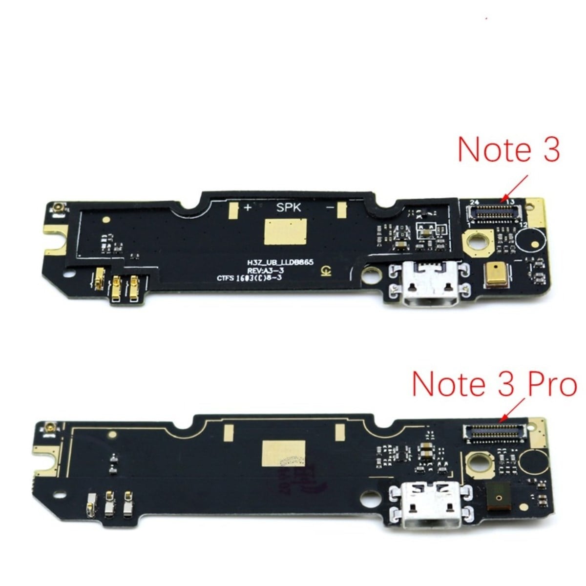 Xiaomi Redmi Note 3 Şarj Soketli Mikrofon Bordu 24 Pin
