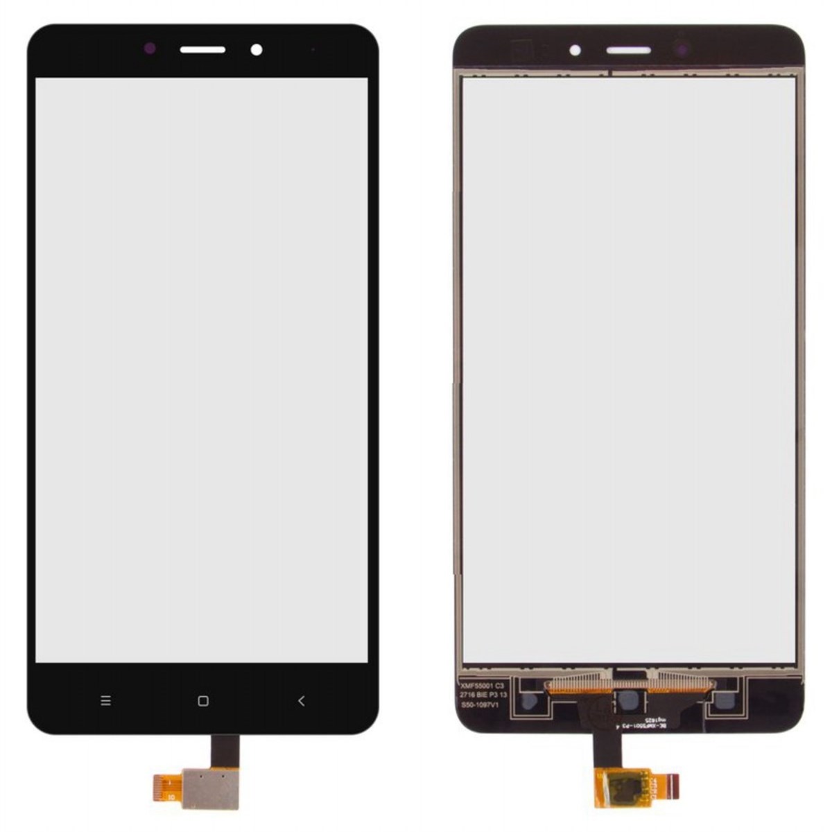 Xiaomi Redmi Note 4 Dokunmatik Touch Ocalı Siyah Çıtasız