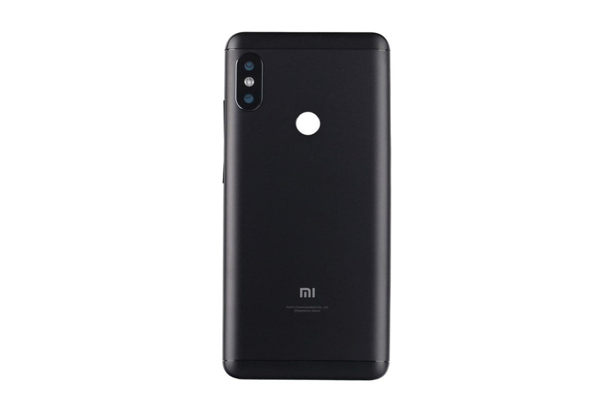 Xiaomi Redmi Note 5 Kasa Kapak Siyah Çıtasız