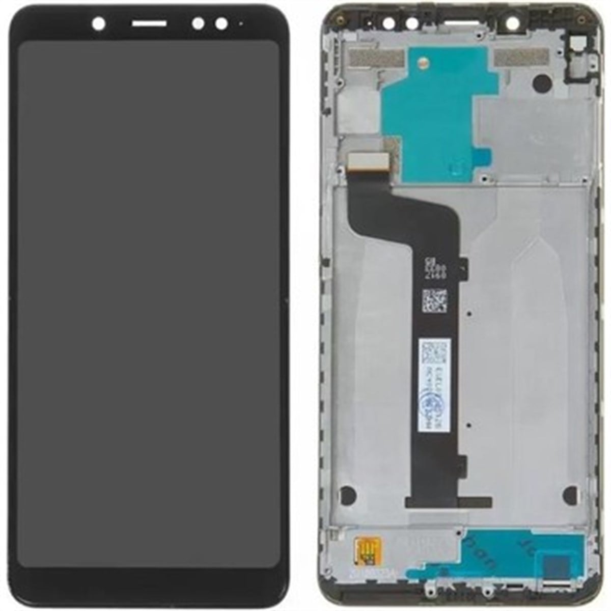 Xiaomi Redmi Note 5 Lcd Ekran Çıtalı Siyah