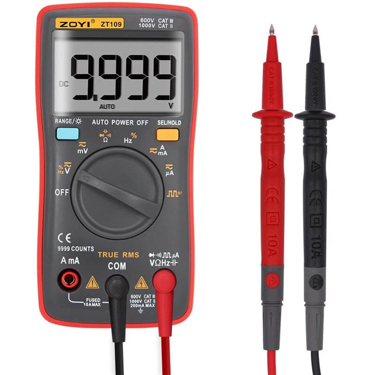 ZOYI ZT109 Dijital Multimetre Ölçü Aleti