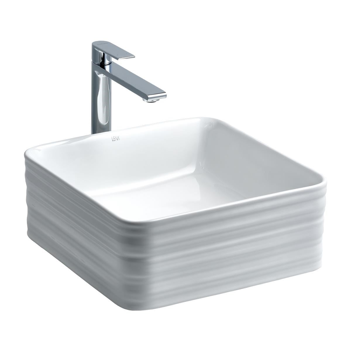 E-2105 Tezgah Üstü Porselen Lavabo