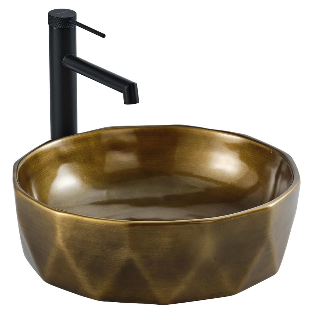 E-2110BR Tezgah Üstü Porselen Lavabo