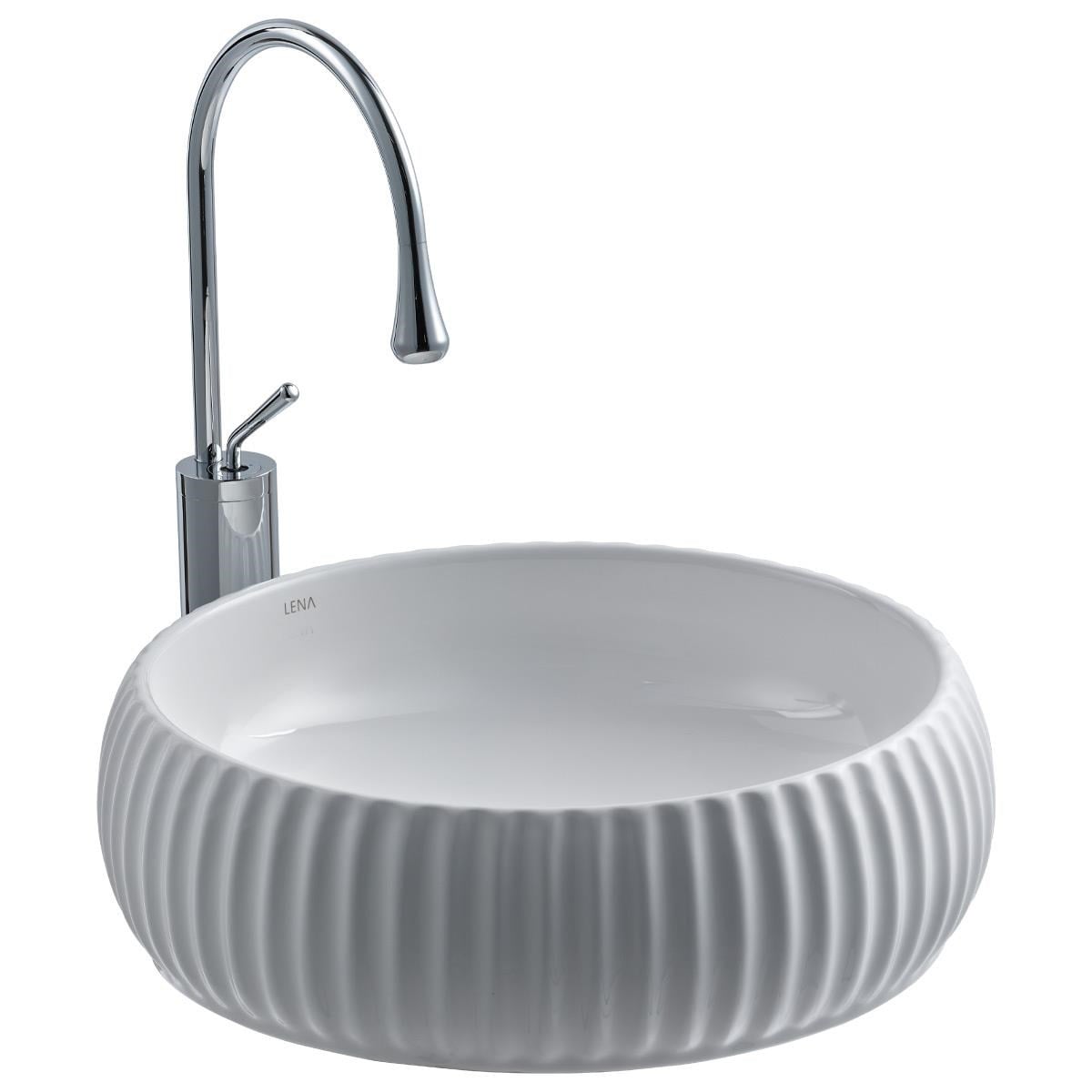 E-4161 Tezgah Üstü Porselen Lavabo