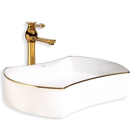 E-8139 Tezgah Üstü Porselen Lavabo