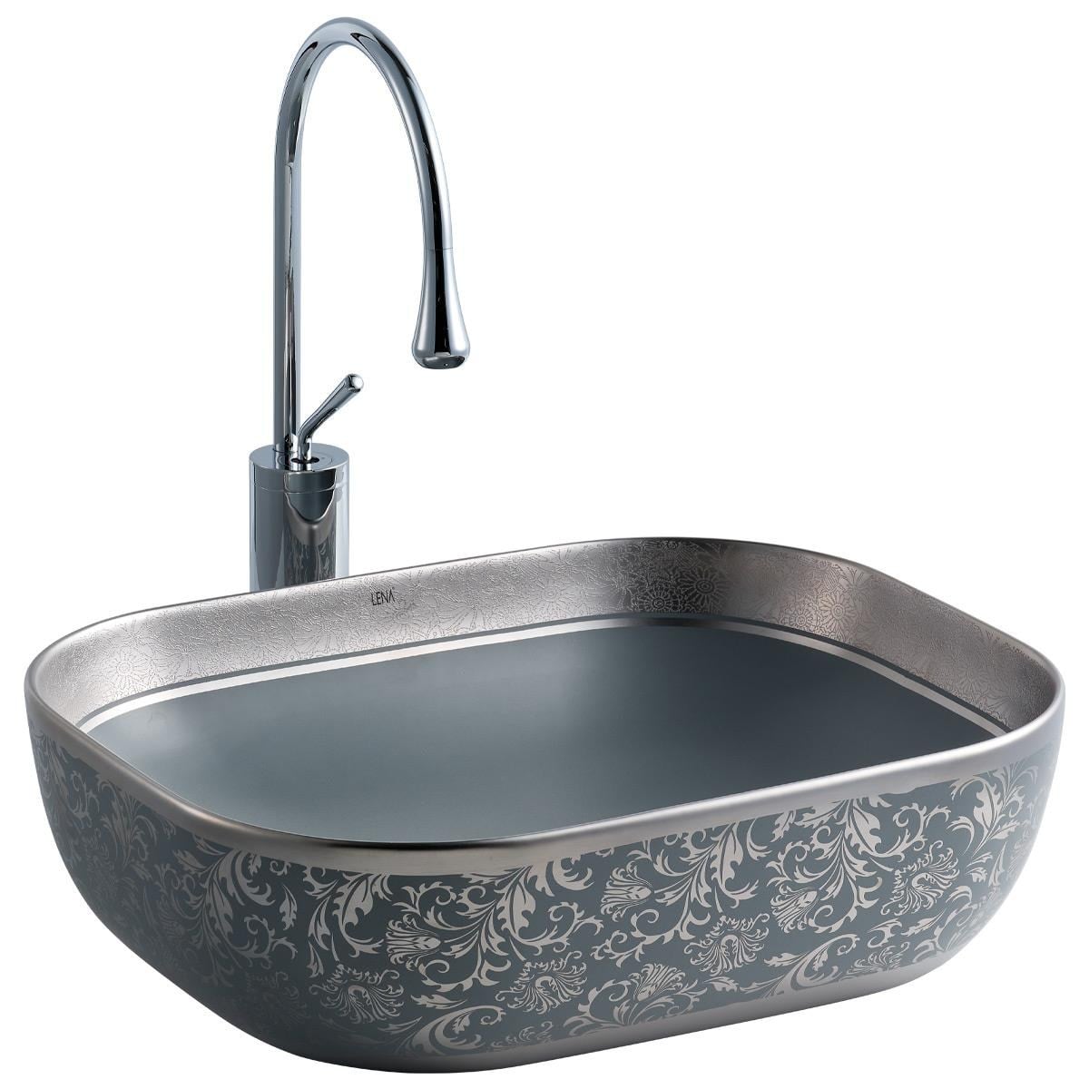 EH-4290MGG Tezgah Üstü Porselen Lavabo