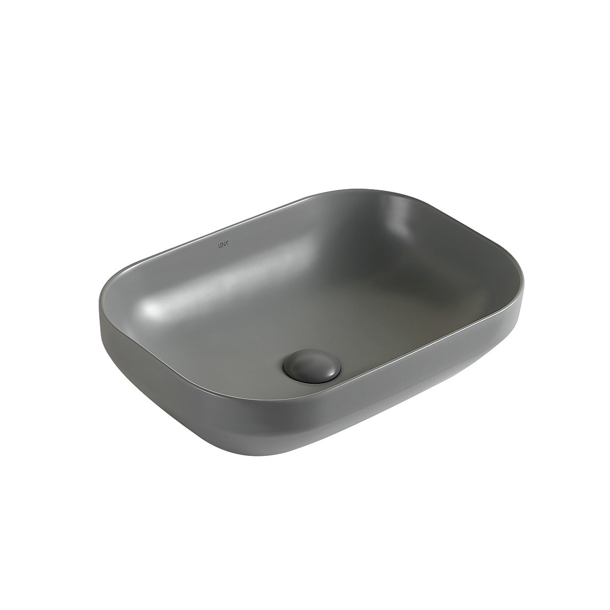 EY-4740MG Mat Gri Tezgah Üstü Lavabo