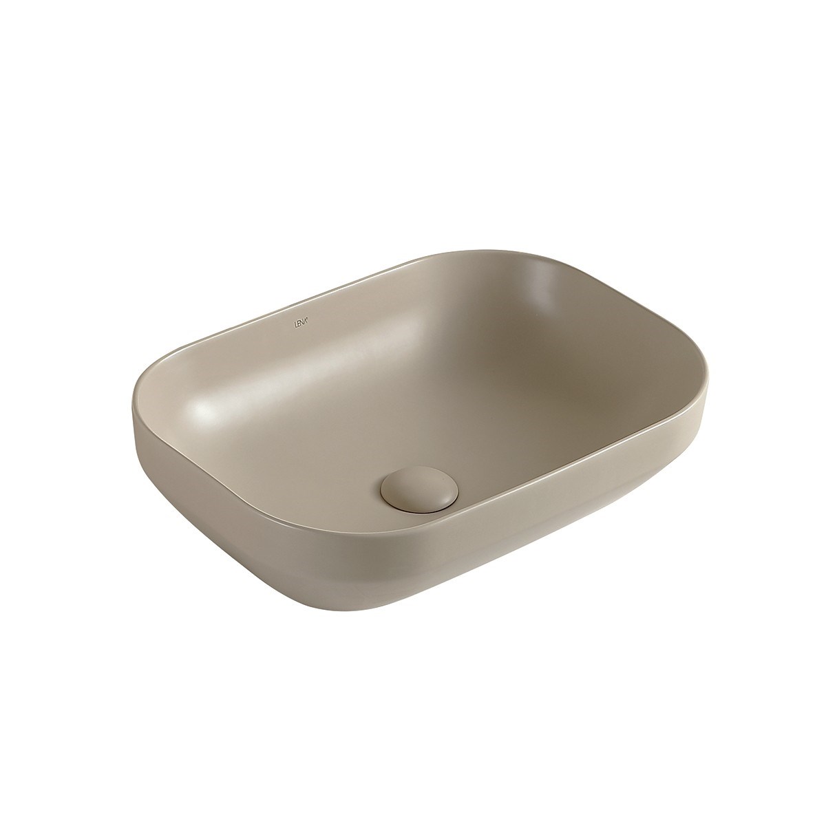 EY-4740MK Mat Cappucino Tezgah Üstü Lavabo