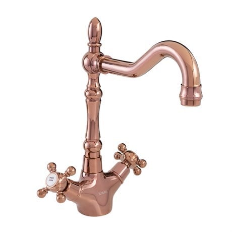 FG-1213 Rose Gold Lavabo Bataryası