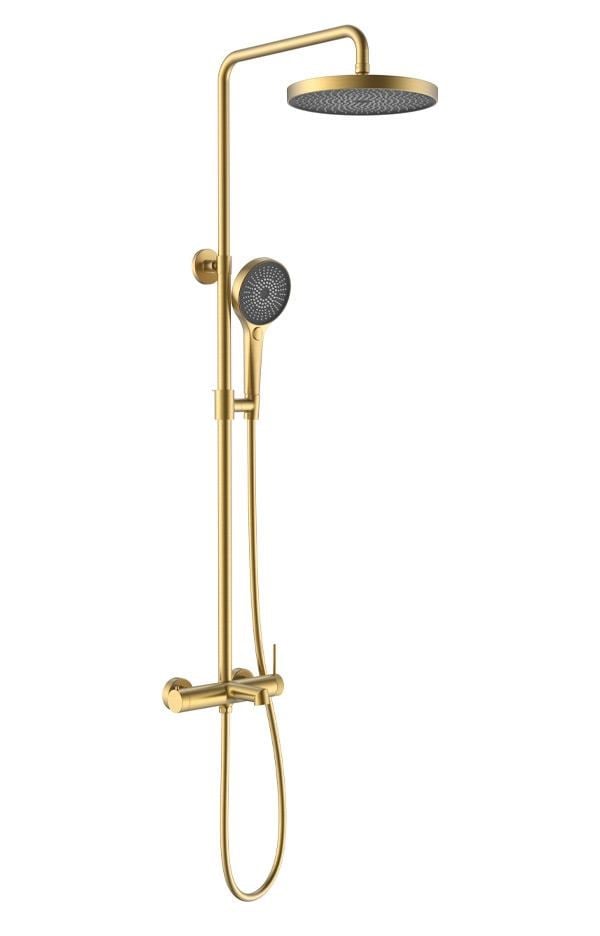 FJ-1052 Mat Fırçalanmış Altın Duş Ünitesi