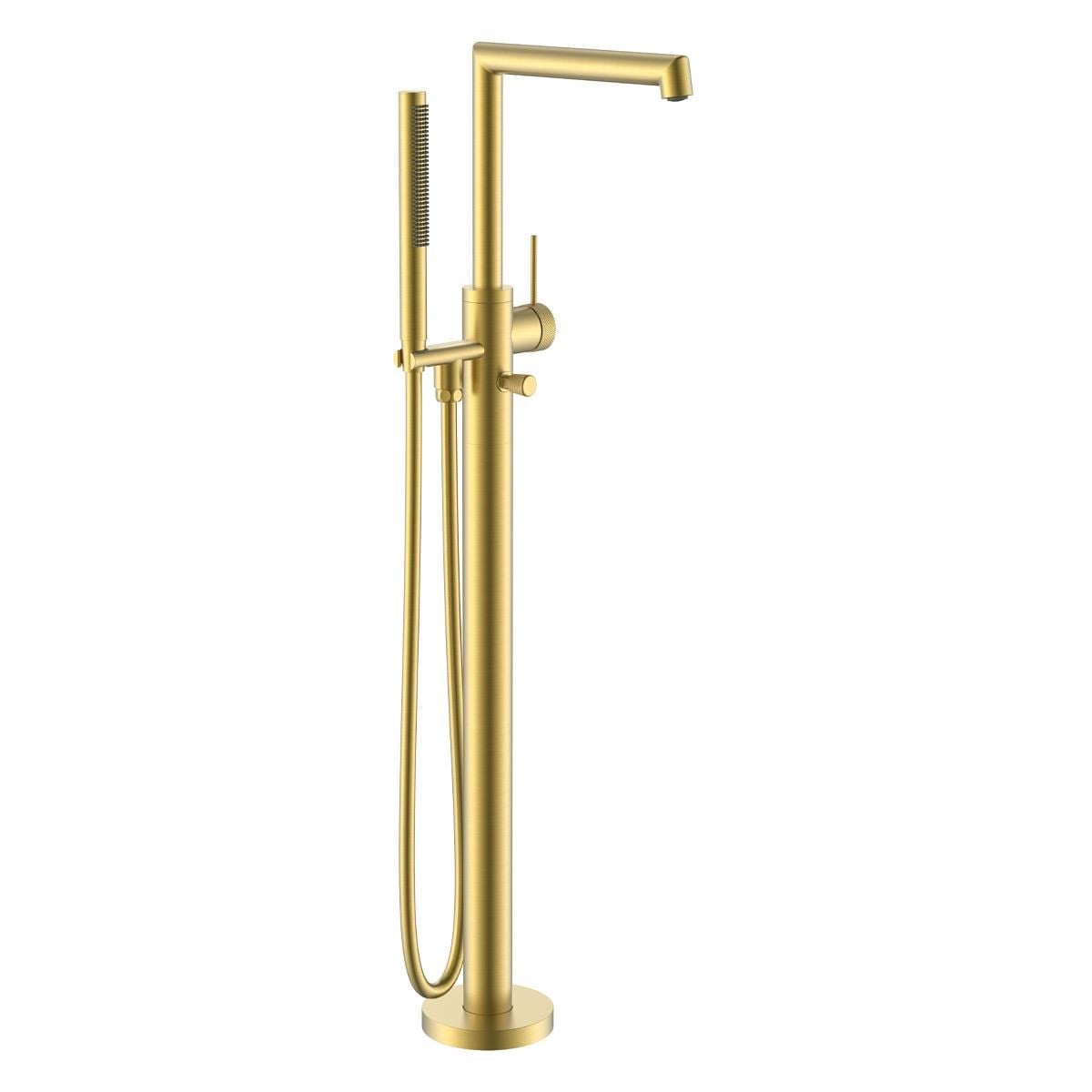 FJ-9112F Mat Altın Ayaklı Küvet Bataryası