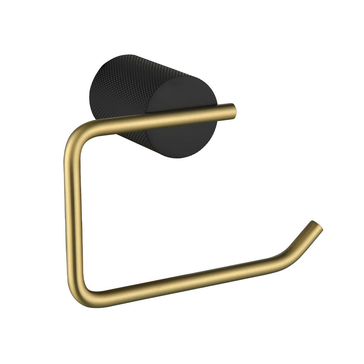 FN-70203 Altın & Siyah Tuvalet Kağıtlığı