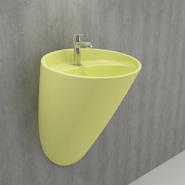 Venezia Monoblok Lavabo (Mat Sarı)