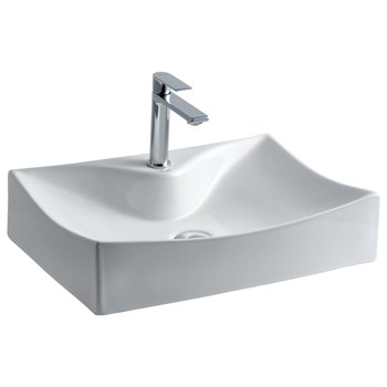 E-3034 Tezgah Üstü Porselen Lavabo