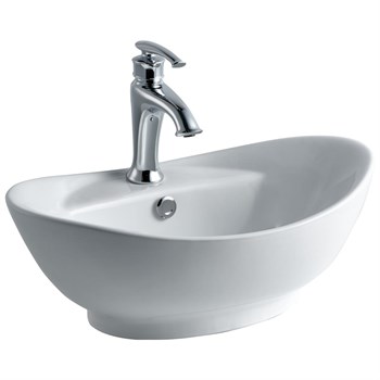 E-5080 Tezgah Üstü Porselen Lavabo