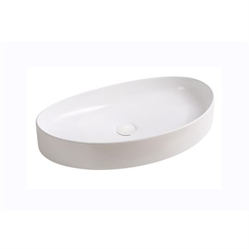 EY-4714 Tezgah Üstü Lavabo Parlak Beyaz