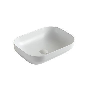 EY-4740MB Mat Beyaz Tezgah Üstü Lavabo