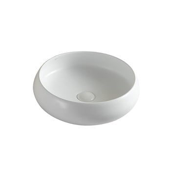 EY-4760MB Mat Beyaz Tezgah Üstü Lavabo