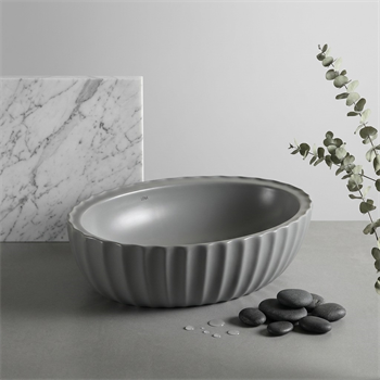 EY-4770MF Mat Füme Tezgah Üstü Lavabo