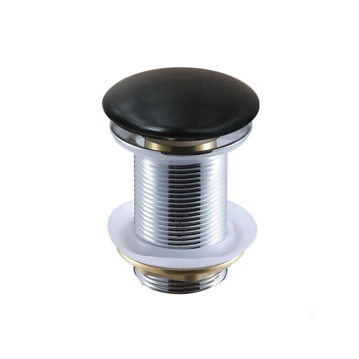 DR-09MS Mat Siyah Sifon Üst Takımı (Tahliye Deliksiz)