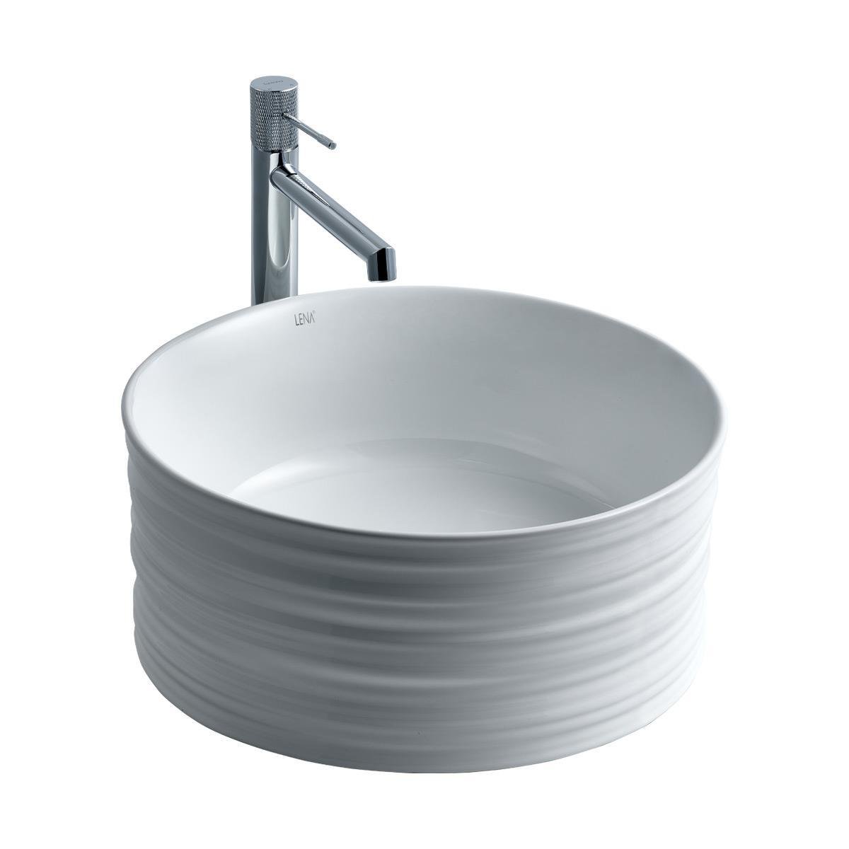 E-2104 Tezgah Üstü Porselen Lavabo