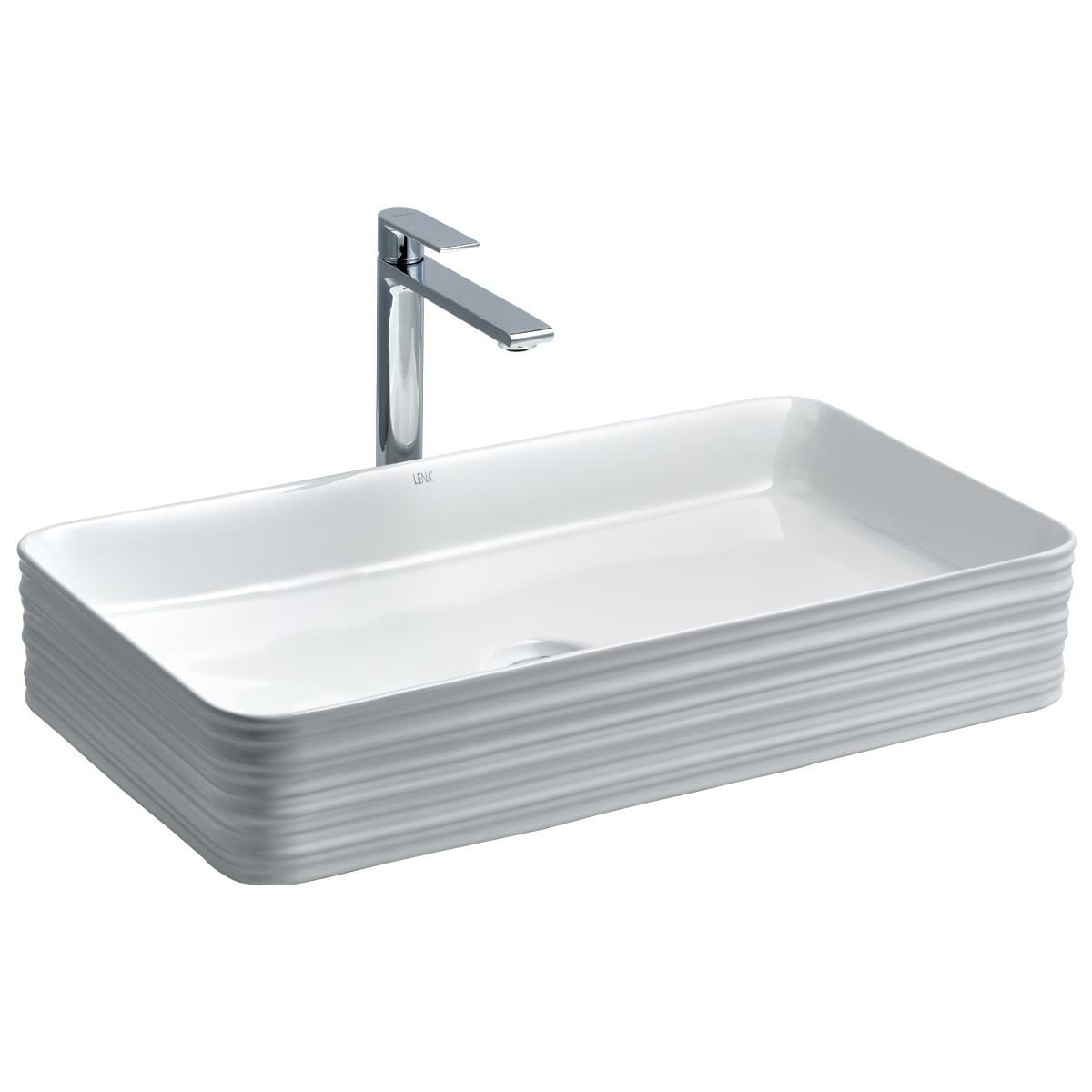 E-2106 Tezgah Üstü Porselen Lavabo