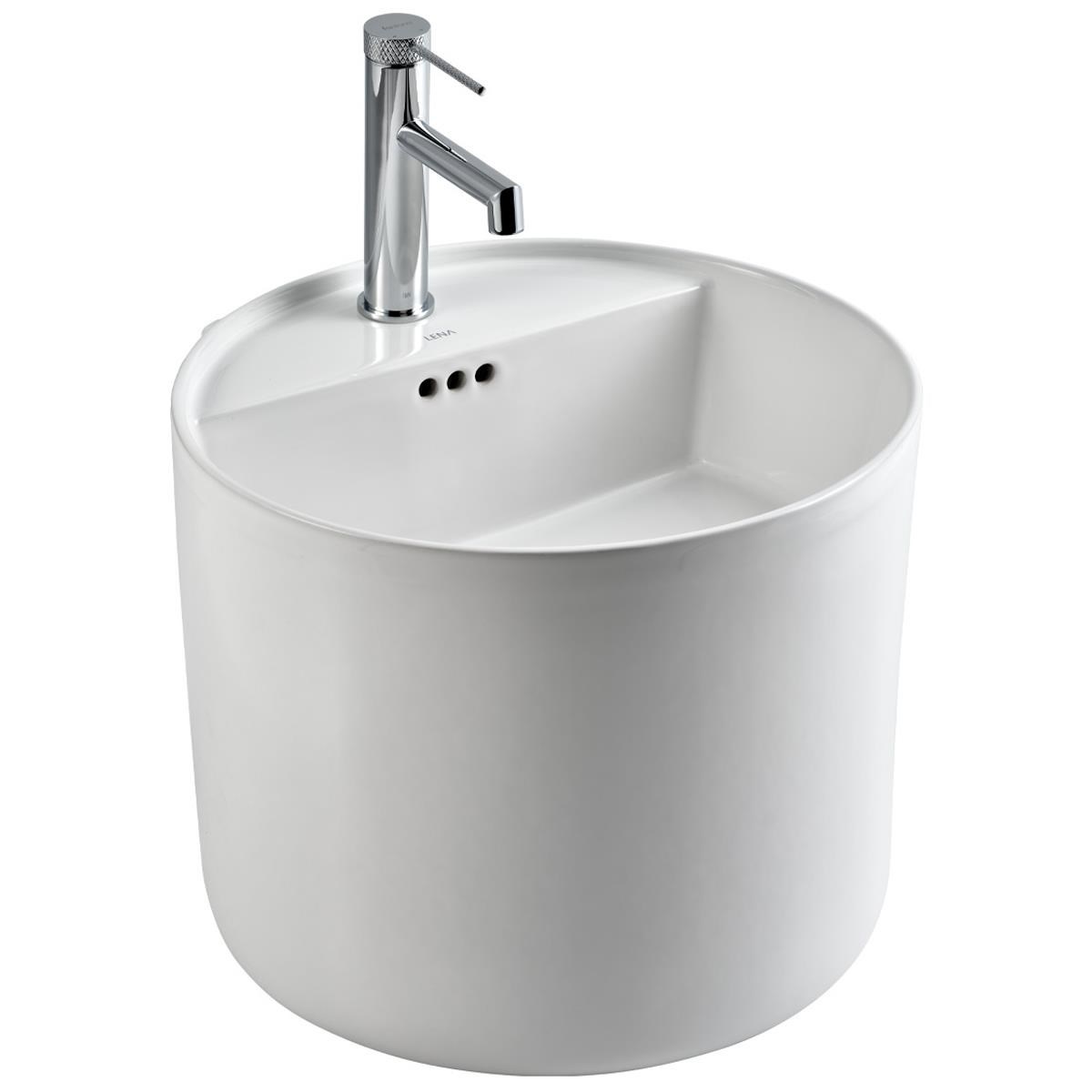 E-252 Monoblok Lavabo Beyaz