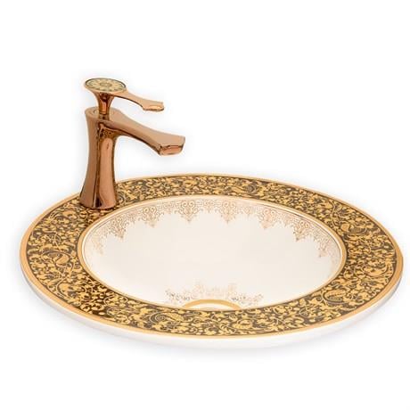E-3055A Tezgah Üstü Porselen Lavabo