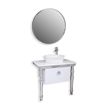 E-402 Paslanmaz Çelik Banyo Dolabı