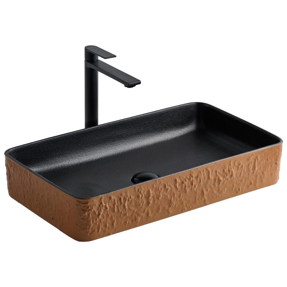 E-4061P Tezgah Üstü Porselen Lavabo