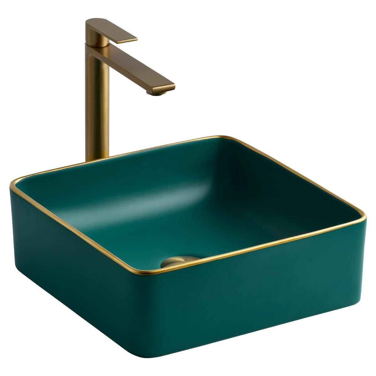 E-4070Y Tezgah Üstü Porselen Lavabo