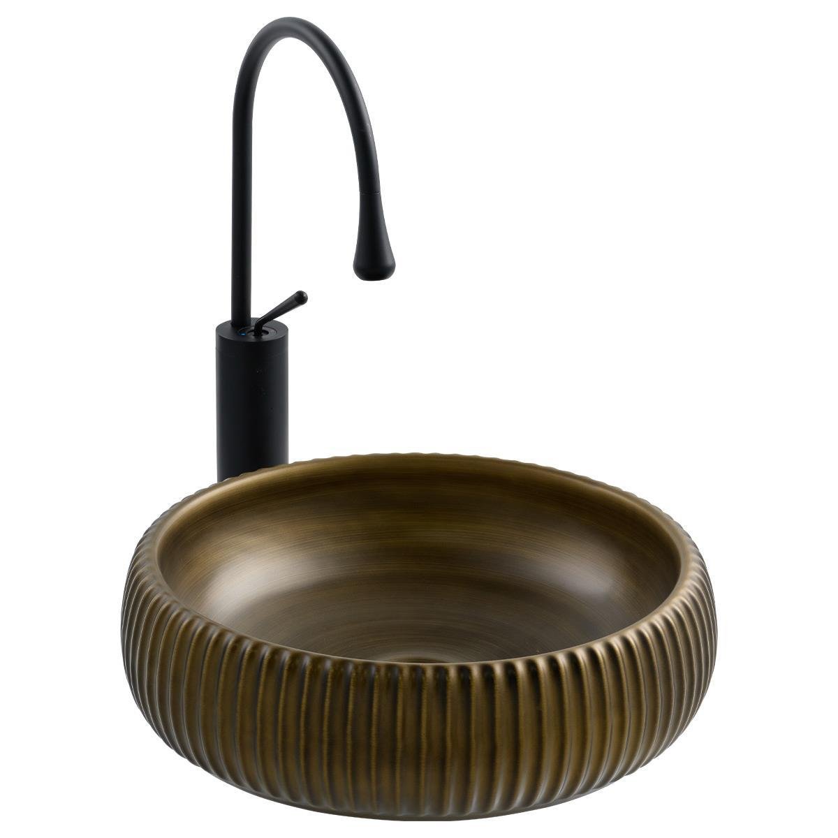 E-4161C Tezgah Üstü Porselen Lavabo