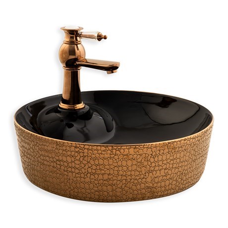 E-5001RS Tezgah Üstü Porselen Lavabo