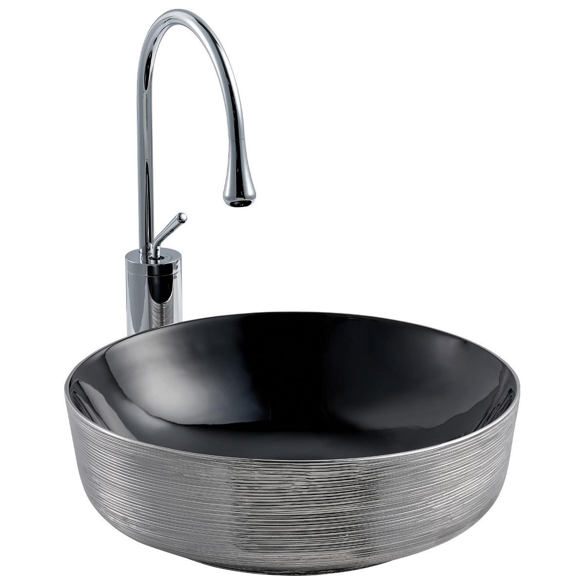 E-5004GS Tezgah Üstü Porselen Lavabo