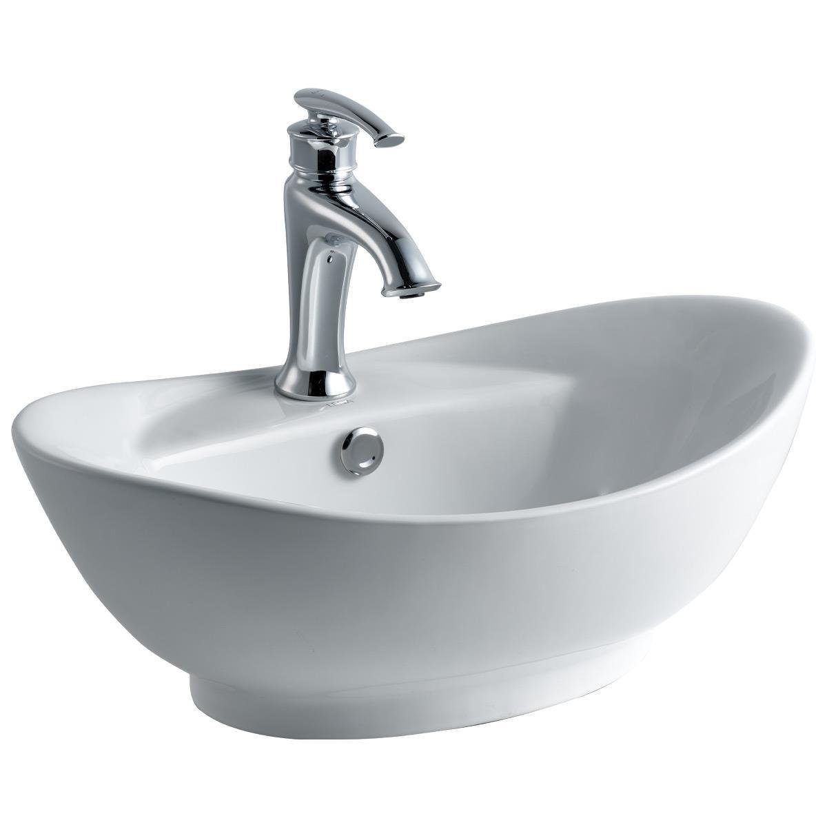 E-5080 Tezgah Üstü Porselen Lavabo