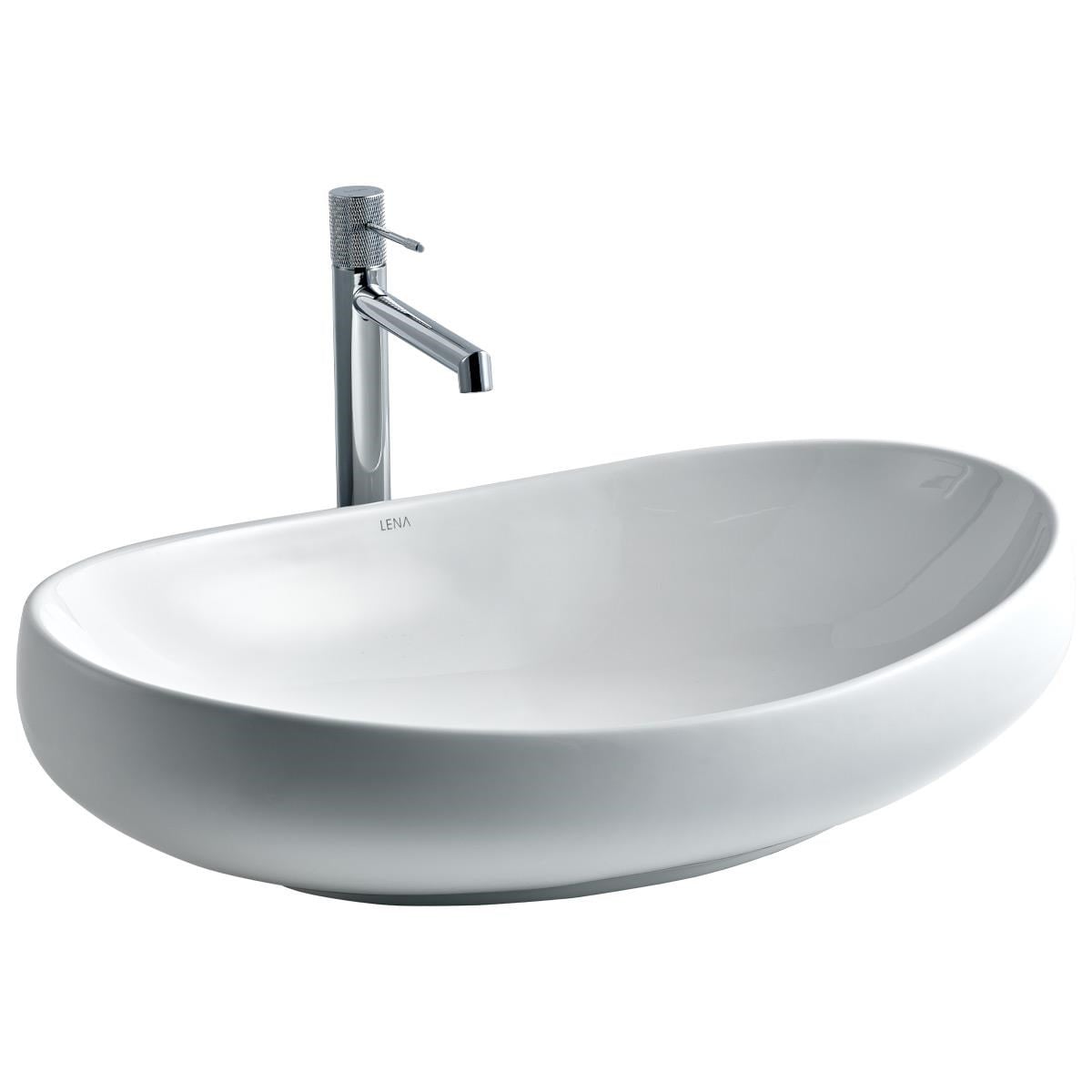 E-5257 Tezgah Üstü Porselen Lavabo