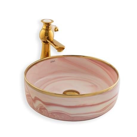 E-7025 Tezgah Üstü Porselen Lavabo