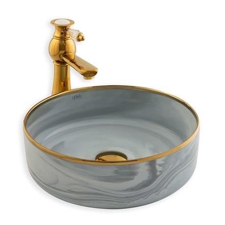 E-7026 Tezgah Üstü Porselen Lavabo